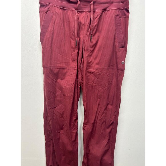 Lululemon dance studio pink chianti Drawstring Joggers Size 6 - Picture 6 of 10